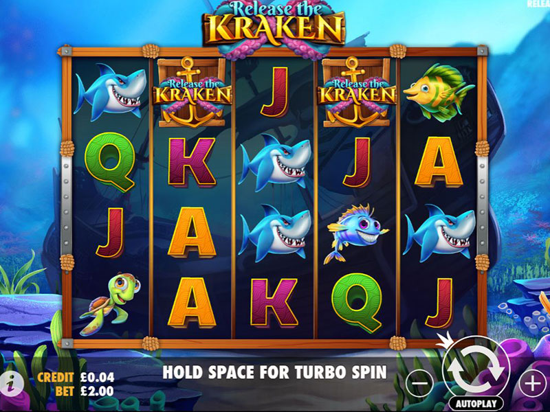 Release the Kraken Slot spielen mit Top RTP von 96,5% + FS